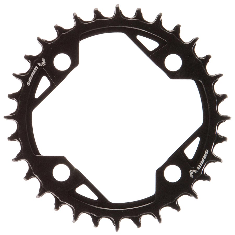 CHAINRING, TEETH: 32, SPEED: 12, BCD: 94, BOLTS: 4, ALUMINUM, BLACK