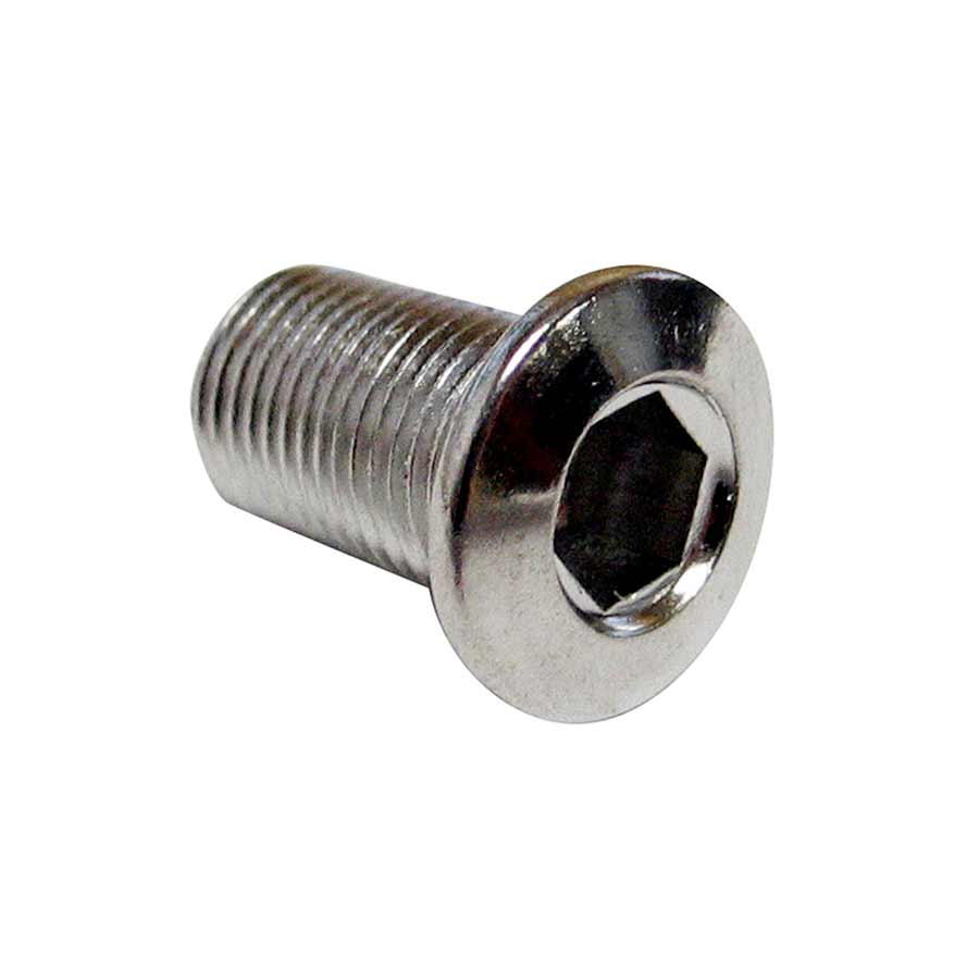 CHAIN RING BOLT KIT 5-ARM, DOUBLE, STEEL, BLACK