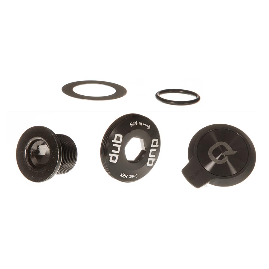 CRANK BOLT, M18/M30 DUB STEEL BLACK, KIT, 11.7918.005.000