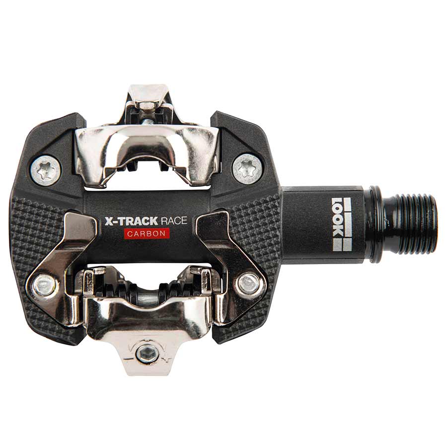 MTB CLIPLESS PEDALS, CARBON BODY, CR-MO AXLE, 9/16'', BLACK