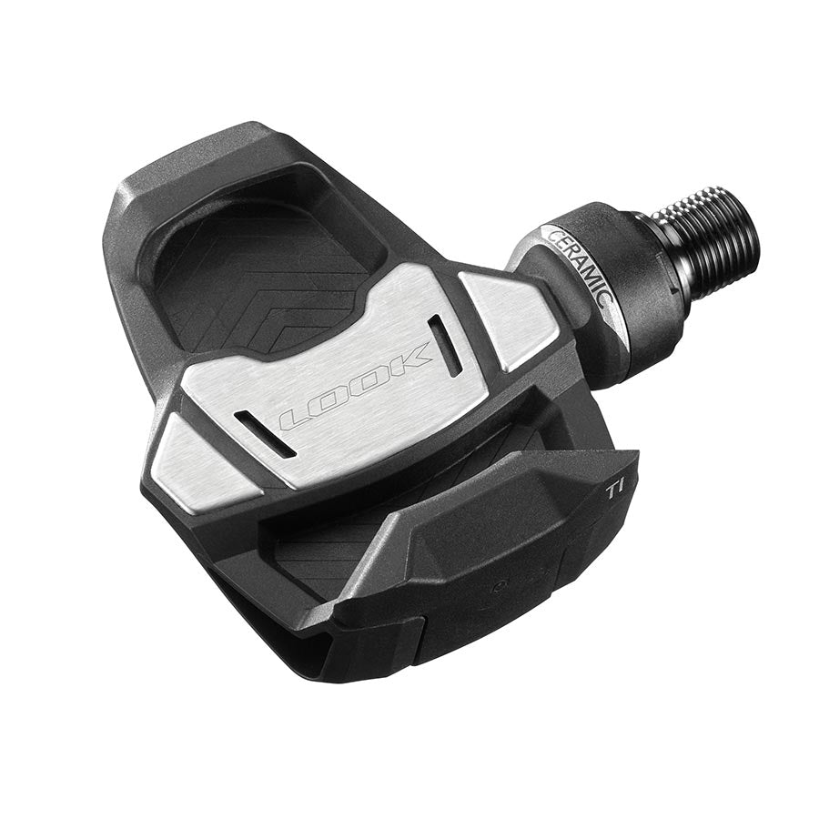 PEDALS, BODY: CARBON, SPINDLE: TITANIUM, 9/16'', BLACK, PAIR