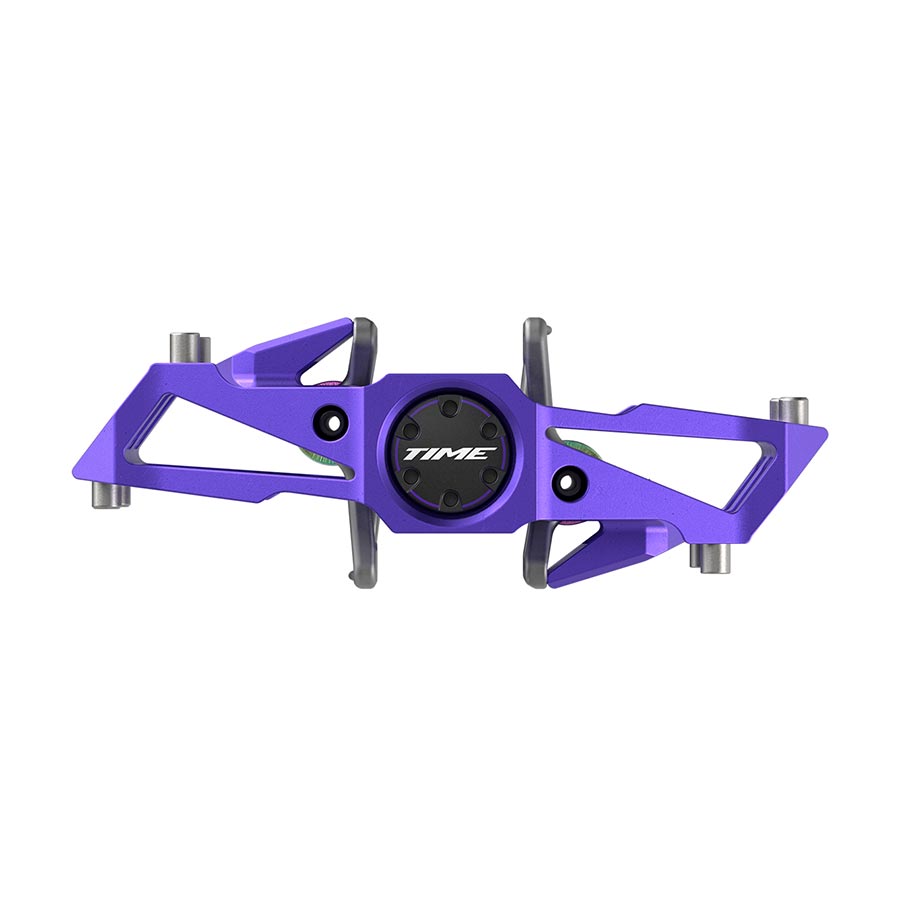 PEDALS, BODY: ALUMINUM, SPINDLE: STEEL, 9/16'', PURPLE, PAIR