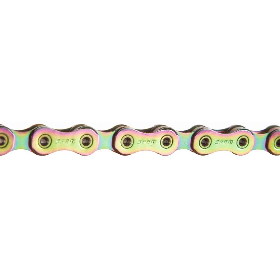 CHAIN, SPEED: 12, LINKS: 126, RAINBOW