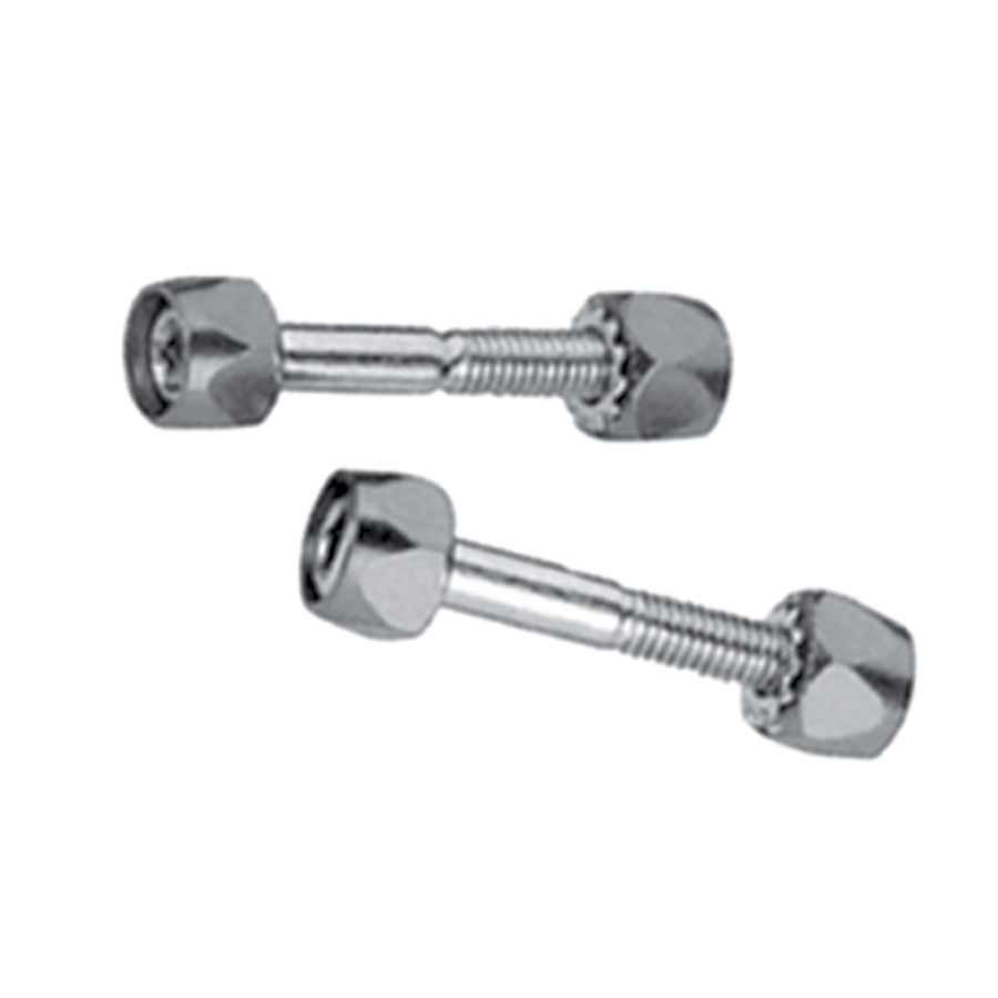 SEATPOST BOLT CR-MO 45MM SILVER