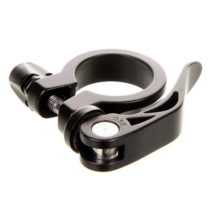 SEATPOST CLAMP, 31.8MM, BLACK