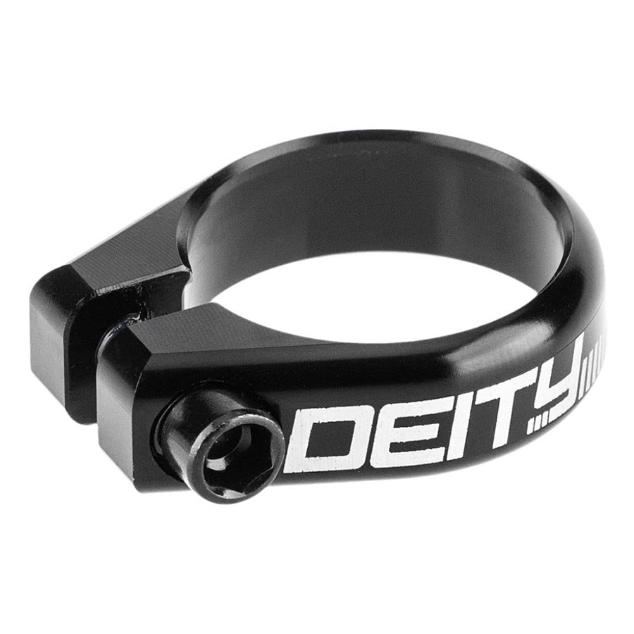 SEATPOST CLAMP, 36.4MM, BLACK