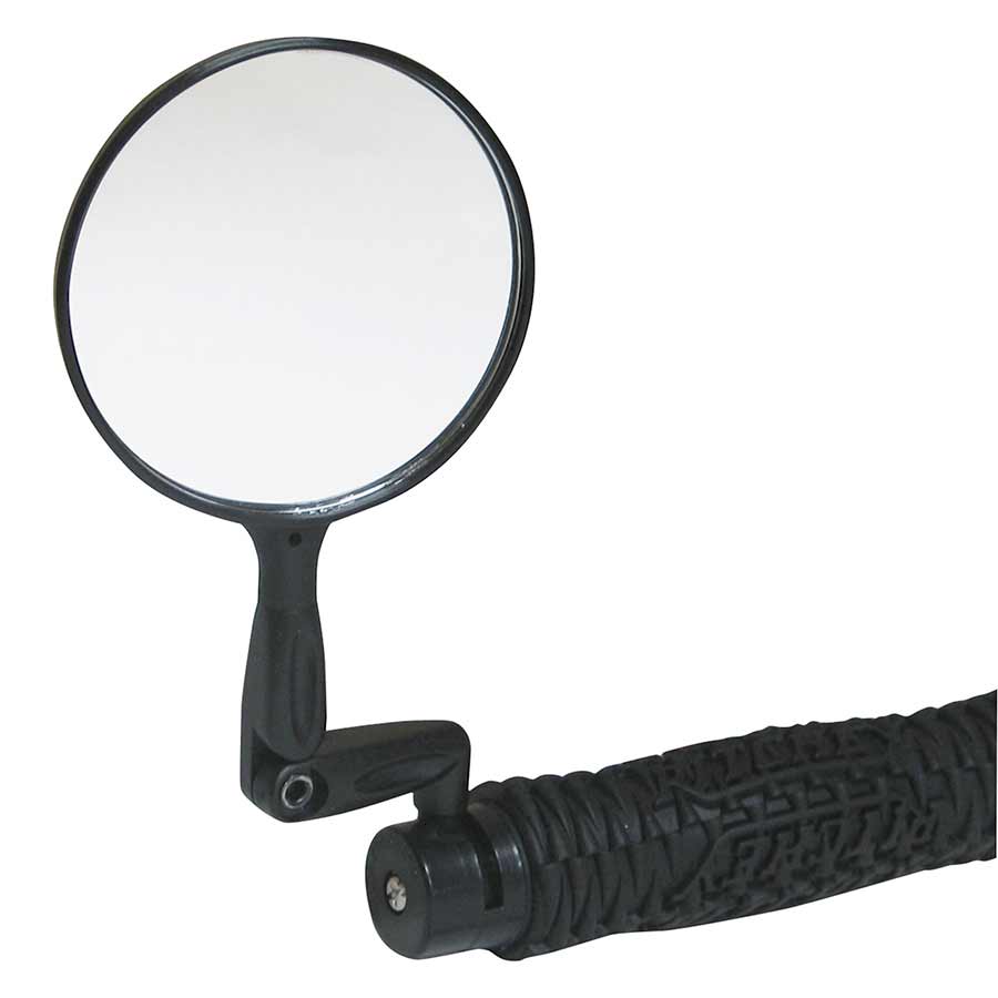 MIRROR, BLACK, MOUNT: BAR END