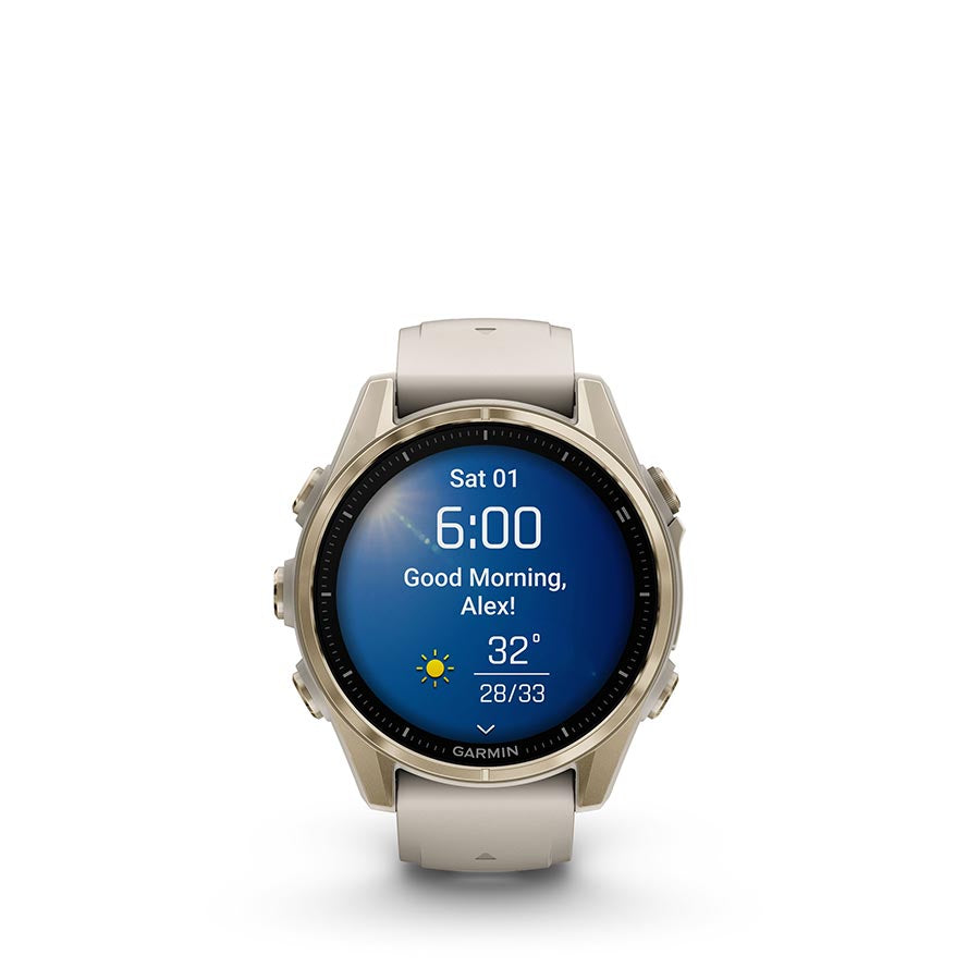 WATCH, WATCH COLOR: GOLD, WRISTBAND: GRAY/ DARK SANDSTONE - SILICONE