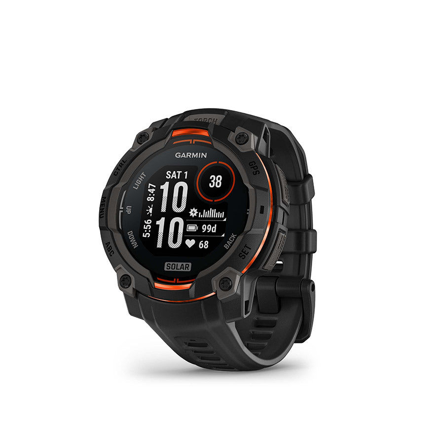 WATCH, WATCH COLOR: BLACK, WRISTBAND: BLACK - SILICONE