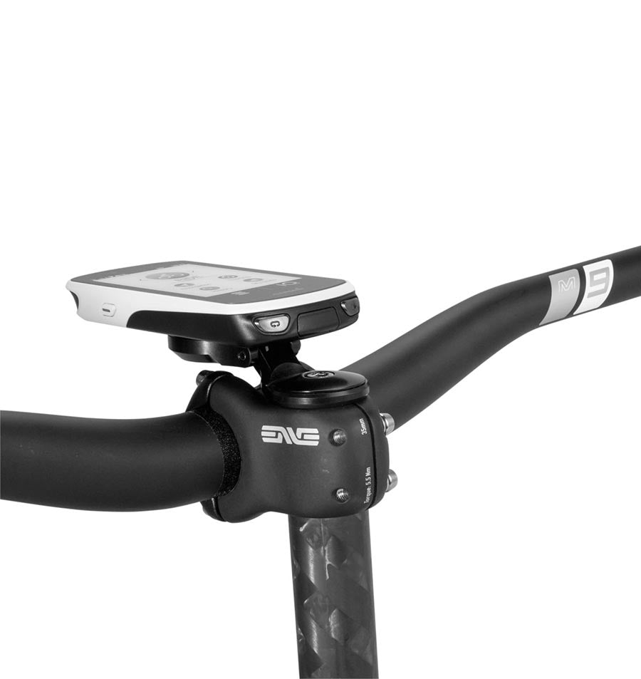 COMPUTER BIKE MOUNT, STEM MOUNT, ALUMINUM, BLACK