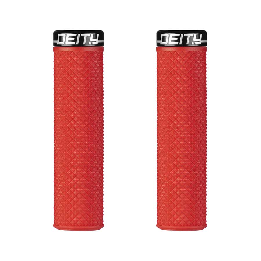 GRIPS, 133MM, RED, PAIR