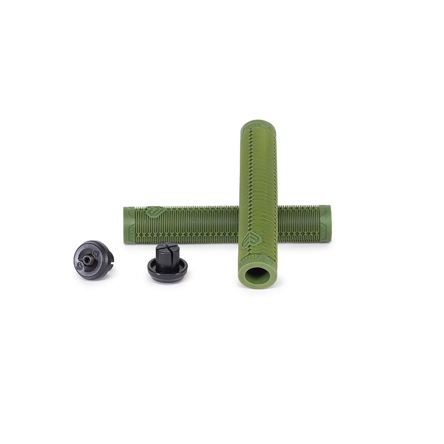 GRIPS, 166MM, ARMY GREEN, PAIR