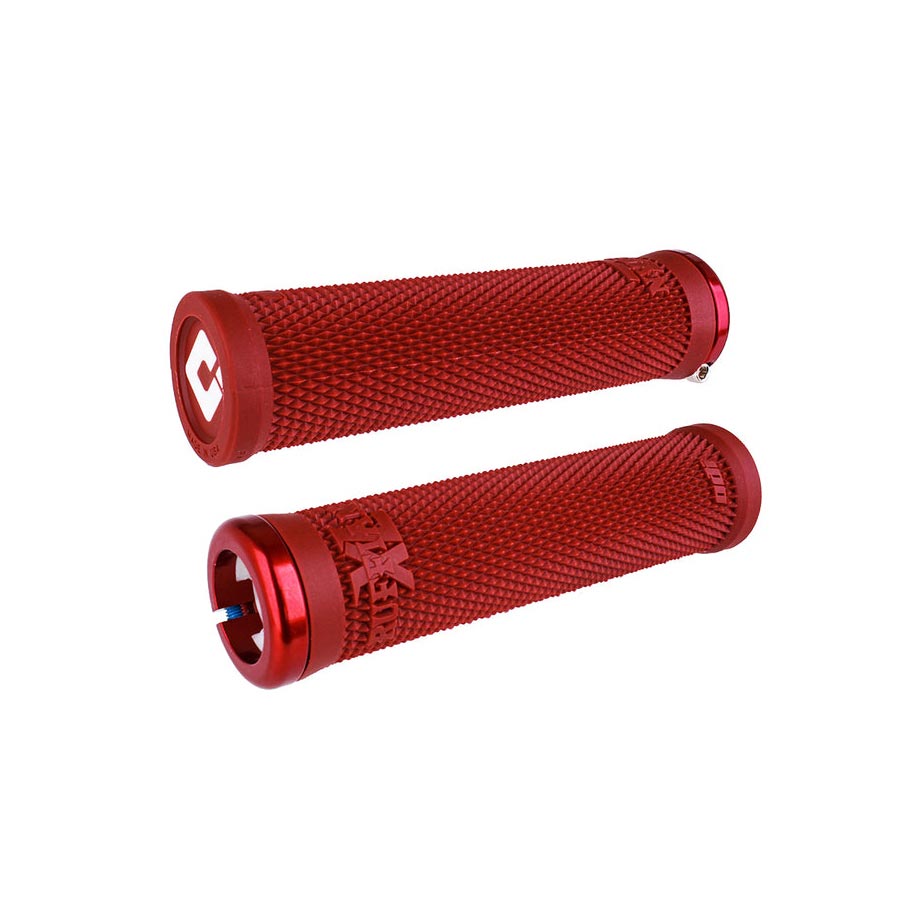 GRIPS, 135MM, DARK RED, PAIR