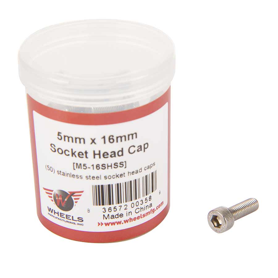 M5X16MM, TUB OF 50