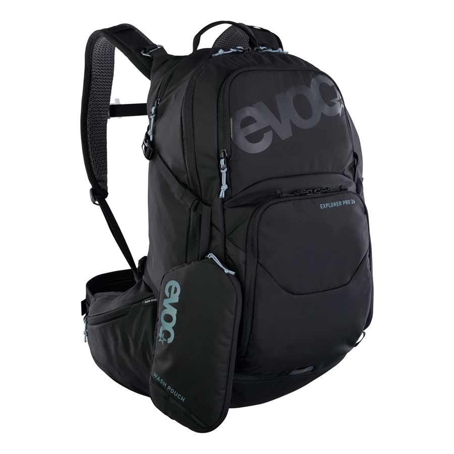 HYDRATION BAG, VOLUME: 26L, BLADDER: NOT INCLUDED, BLACK