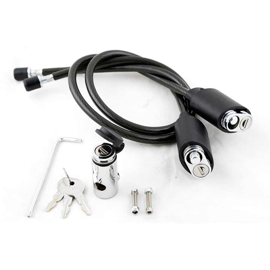 CABLE LOCK KIT, WITH LOCKING HITCH PIN, TRIPLE