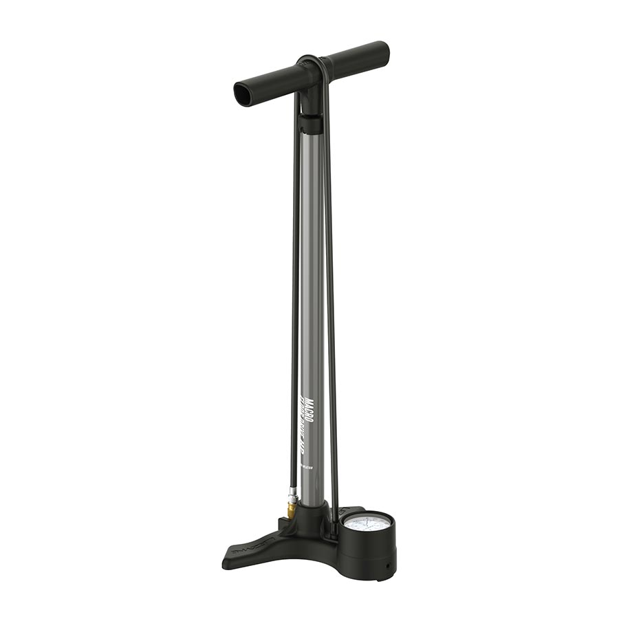 FLOOR PUMP, ABS FLIP CHUCK, 220PSI, GREY
