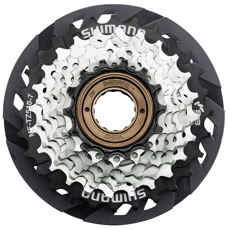 MULTIPLE FREEWHEEL SPROCKET, MF-TZ510-7-CP, 7-SPEED, 14-16-
