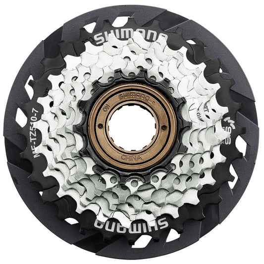 MULTIPLE FREEWHEEL SPROCKET, MF-TZ510-7-CP, 7-SPEED, 14-16-