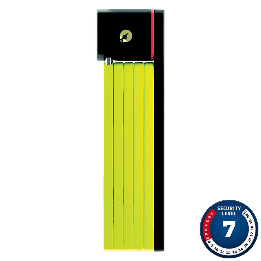 FOLDING LOCK, KEY, 80CM, 2.6', 5MM, GREEN