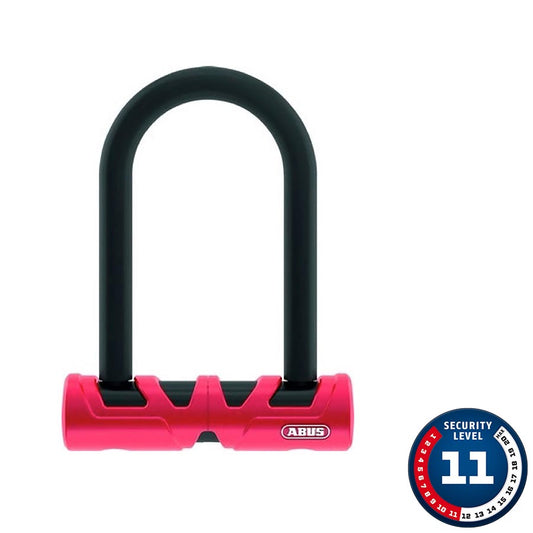 U-LOCK, KEY, 140MMX80MM, 5-33/64'' X 3-5/32'', THICKNESS IN MM: 13MM, RED