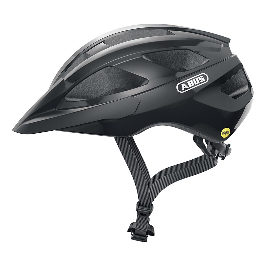 HELMET, S, 51 - 55CM, SHINY BLACK