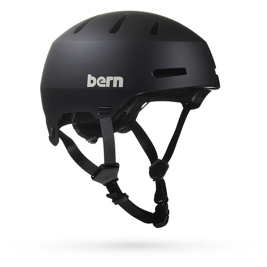 HELMET, M, 55.5 - 59CM, MATTE BLACK