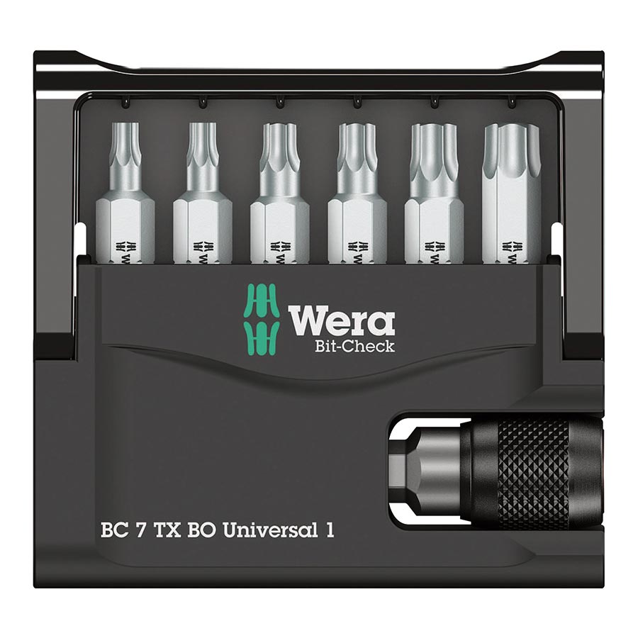 : TORX BO, (1/4'' HEX), : T10, T15, T20, T25, T30, T40