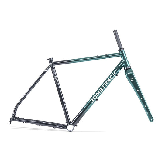 ROAD FRAME, METALLIC TEAL/ BLACK FADE, XS, KIT