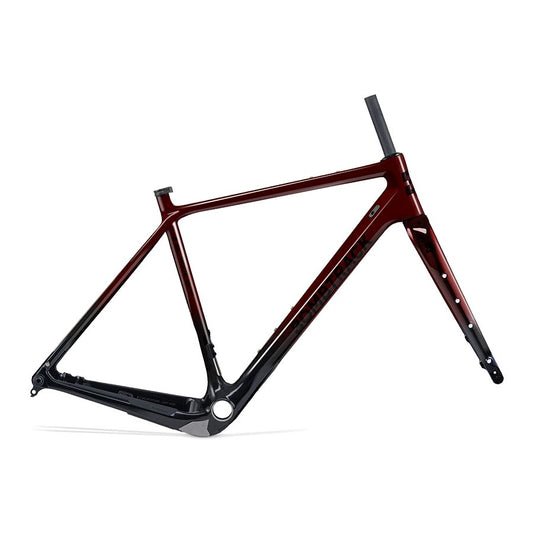 ROAD FRAME, METALLIC RED/ BLACK FADE, S, KIT