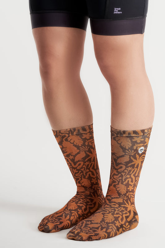 PEPPERMINT CHAUSSETTES SIGNATURE WILD-ROSEWOOD