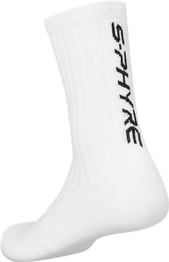 S-PHYRE SOCKS WHITE L/XL 44-48