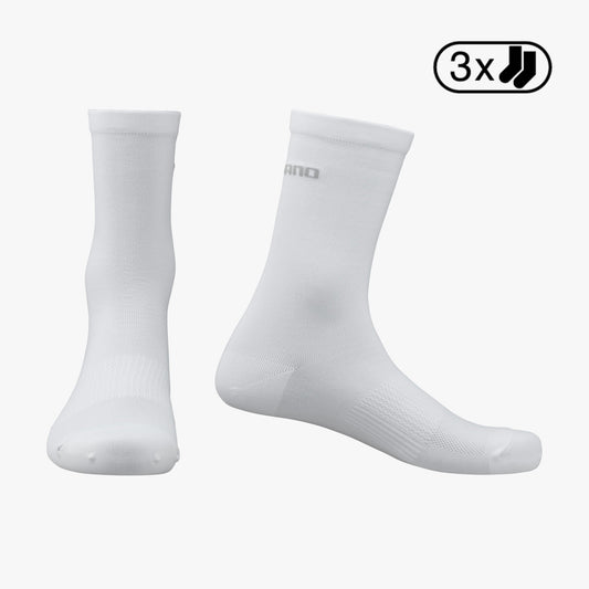 PERFORMANCE SOCKS 3PAIRS WHITE S/M 36-40